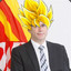 Puigdemont Super Saiyan