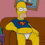 Homer de calcinha