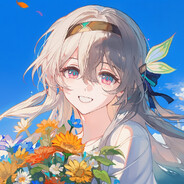 秋末落叶寻花海