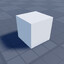 simply a white cube