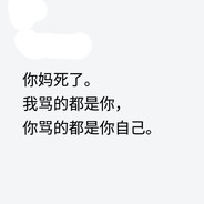 我骂的是你你骂的是你