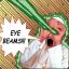 Pope With Eye Beams