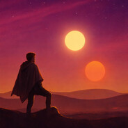Binary Sunset