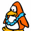 orange penguin