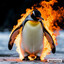 Горящий пэнгвин
