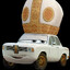 pope car from cars 2