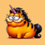 Garfield Horse