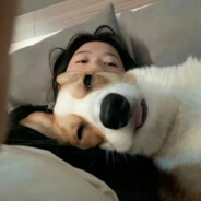 晚风吹过她的发梢