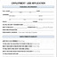 JOB APPLICATION