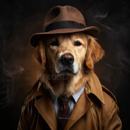2 Dogs in a Trench Coat