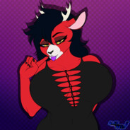 Busty Trans Deerwolf