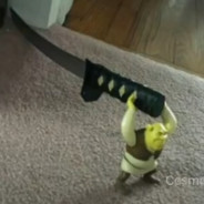 Shrek de katana