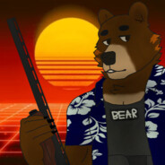 Bear with a fucking shotgun