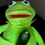 Kermit with the stand