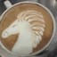 Latte is horse