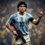 El pelusa Maradona