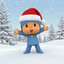 pocoyo winter