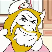 Asgore and a car avatar