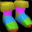Rainbow Boots