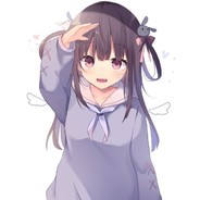 牵着猫散步的渔