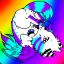 Rainbow Wolf
