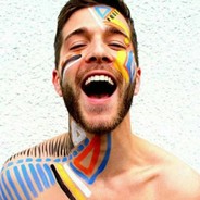 发光的森林松鼠