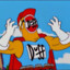 Duff Man can&#039;t breathe