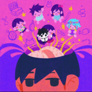 蓝色河道与月亮