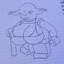 Yoda with a rack