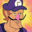 Handsome Waluigi