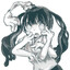 Monochromatic girl