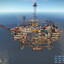 Large Oil Rig