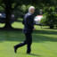 Joe biden grass walk