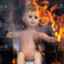 fogo na boneca