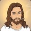 Курящий Иисус