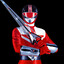 POWER RANGER ROJO