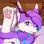 My paws are big and soft