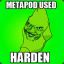 Metapod Use Harden