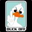 DUCK OFF #FUCKER!