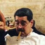 Nicolas Maduro con un puro