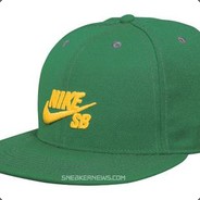 Nike款绿帽派送员