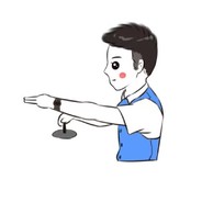 小胖子爱喝牛奶