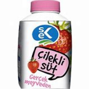 çilekli süt