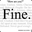 Fine.