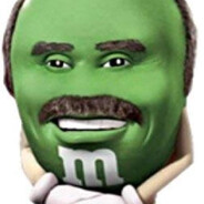 Green M&M
