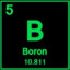 (5) Boron 10.811