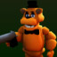 freddy fnafbear with a gun