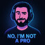 No, i'm not a pro