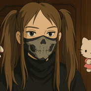 氷月に舞う妖狐の影