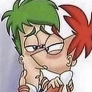 phineas and ferb kissing